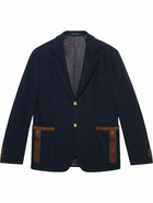 GUCCI - Cotton Single-breasted Blazer Jacket