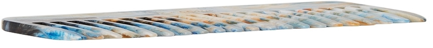 RE=COMB Blue & White Large Recycled Comb