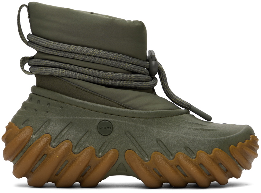 Crocs Khaki Echo Boots