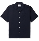 Norse Projects - Carsten Camp-Collar Cotton-Poplin Shirt - Blue