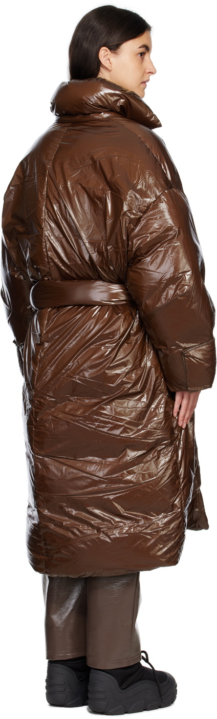 Entire Studios Brown RBI Down Coat