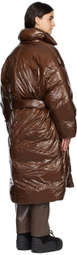 Entire Studios Brown RBI Down Coat