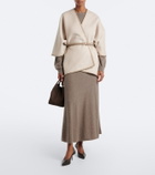Max Mara Virgin wool cape