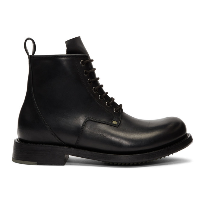 Photo: Rick Owens Black Cop Boots