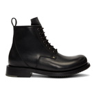 Rick Owens Black Cop Boots