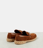 Valentino Garavani Leisure Flows suede loafers