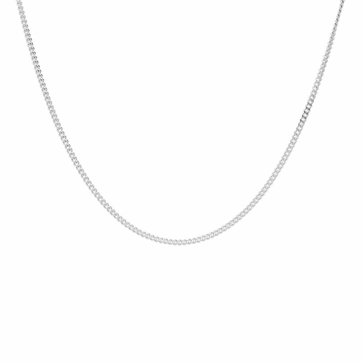 Tom Wood 20.5" Jil Chain Necklace in Silver 