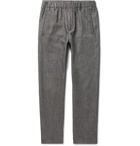 Incotex - Slim-Fit Virgin Wool and Cotton-Blend Trousers - Men - Gray