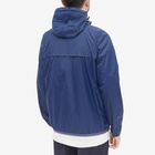 K-Way Men's Le Vrai 3.0 Claude Packable Zip Jacket in Blue Depht