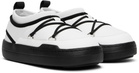 Moon Boot White & Black Park Icon Loafers