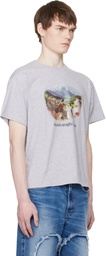 Carne Bollente Gray 'Sounds Straight, I'm Out' T-shirt