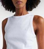 Saint Laurent Cassandre cotton T-shirt