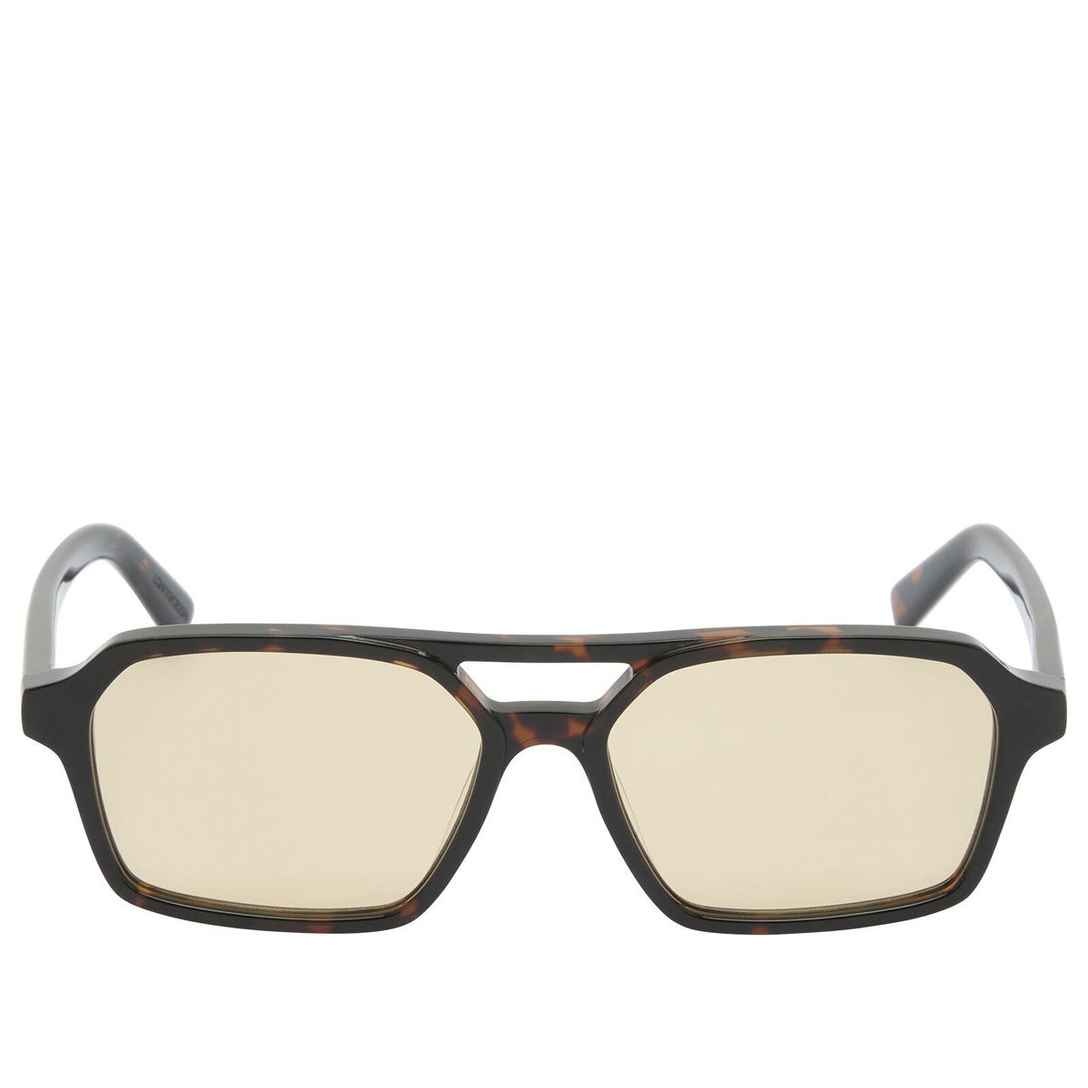 Retrosuperfuture x MM6 Form 6 Sunglasses in Havana/Photochromatic Mustard 