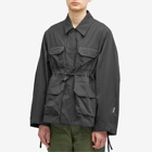 Uniform Bridge Men's 4-Pocket Coach Jacket in Charcoal