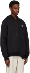 ADER error Black Enty Hoodie