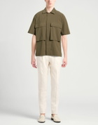 Givenchy Mens Shirt Military in Green