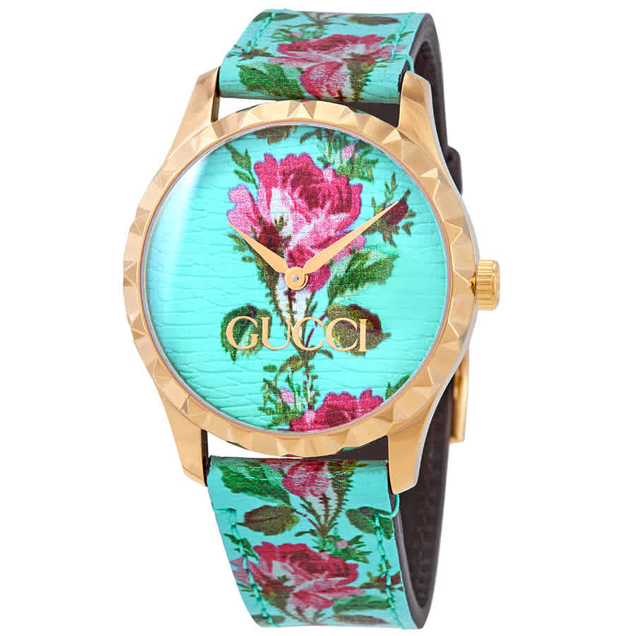 Gucci G-Timeless Mother of Pearl Dial Ladies Watch YA126597 Gucci