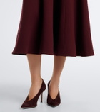 Emilia Wickstead Meryl gathered midi dress
