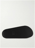 DRKSHDW by Rick Owens - Logo-Print Rubber Slides - Black