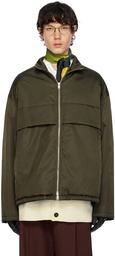 Jil Sander Green Insulated Jacket