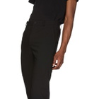 D.Gnak by Kang.D Black Diagonal Cut Trousers