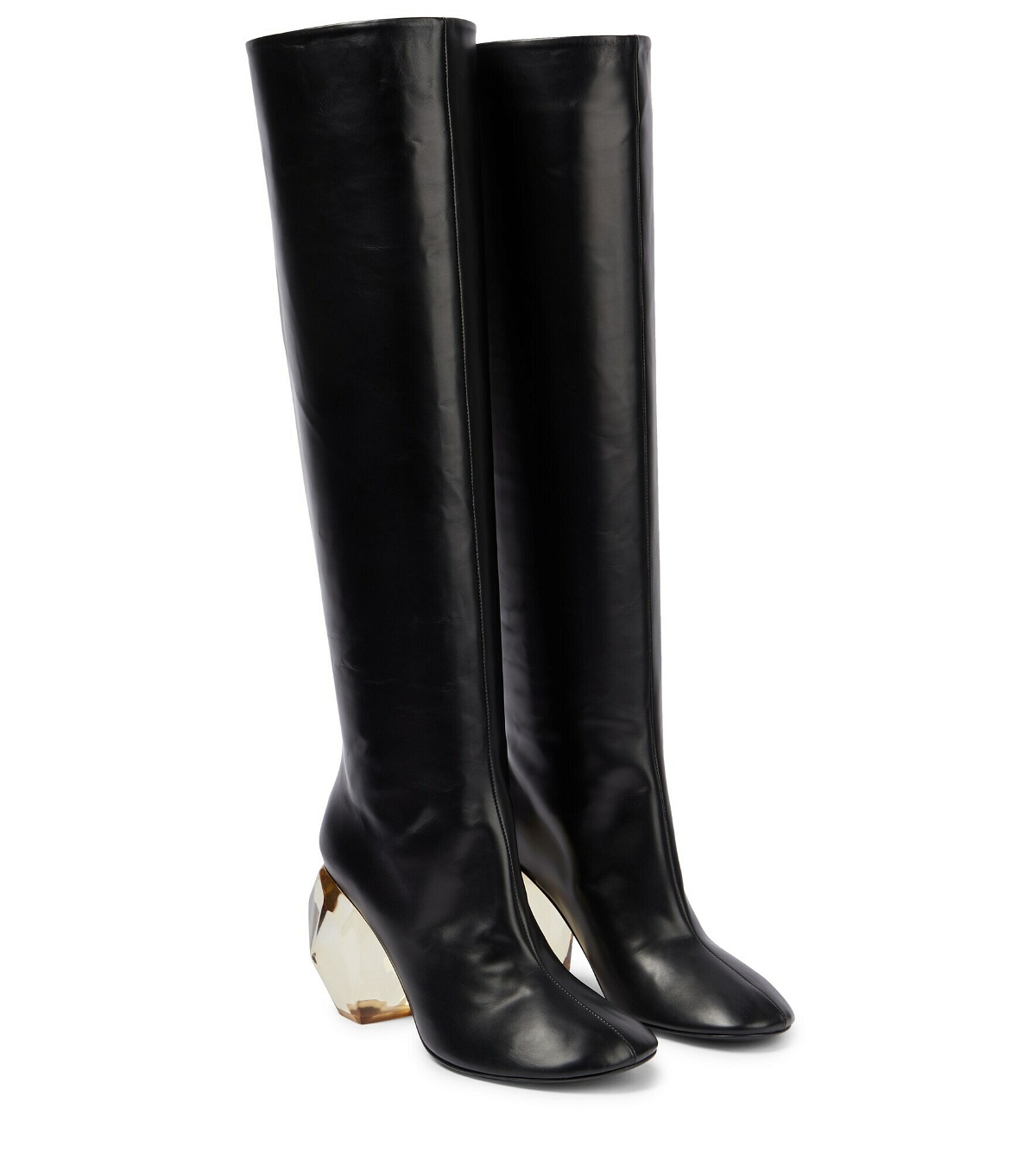 Jil Sander - Knee-high leather boots