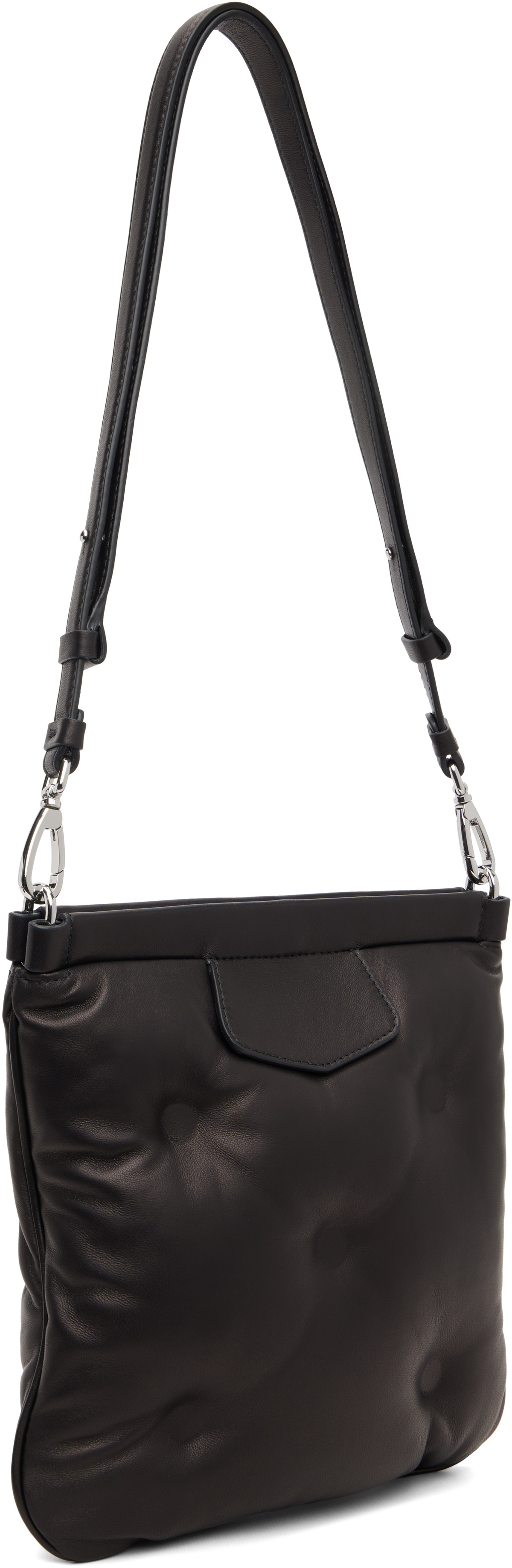 Maison Margiela Black Glam Slam Sport Flat Pocket Bag Maison Margiela