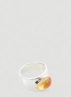 Pearls Before Swine Citrine Ring