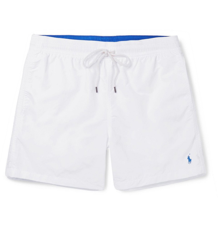 Photo: Polo Ralph Lauren - Traveller Mid-Length Swim Shorts - Men - White