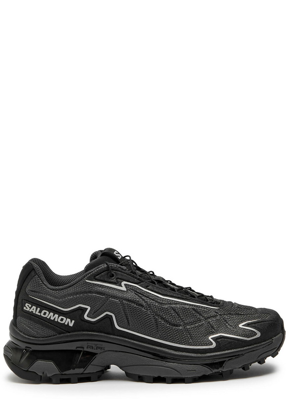 Photo: Salomon Xt-slate Sculpted Mesh Sneakers Black