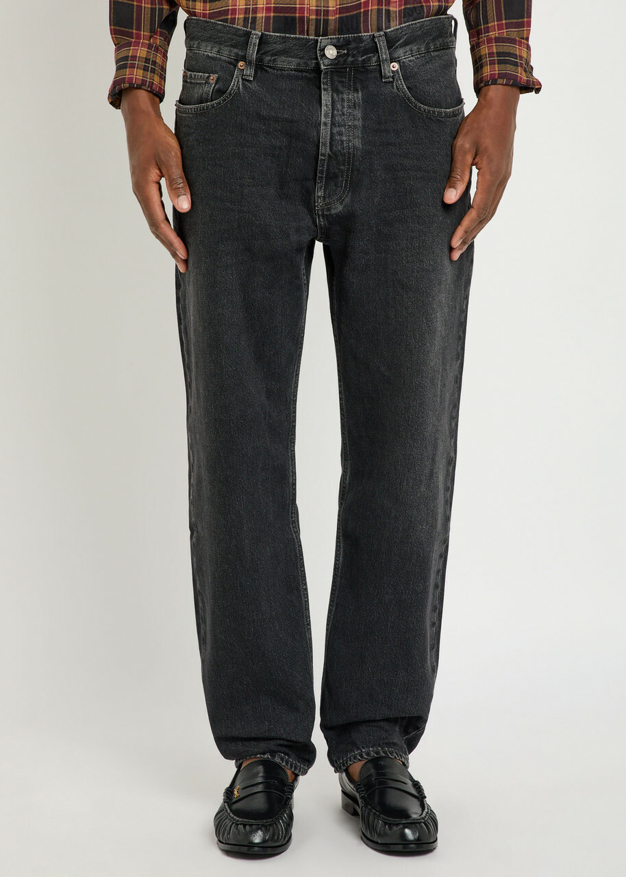 Saint Laurent Mick Straight-leg Jeans Black