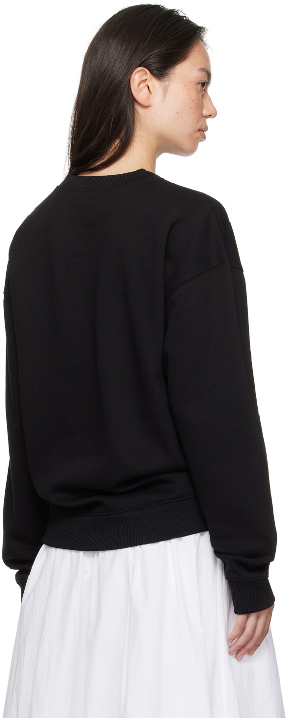 Sandy Liang Black Chrome Sweatshirt