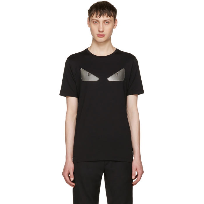 Photo: Fendi Black Bag Bugs T-Shirt