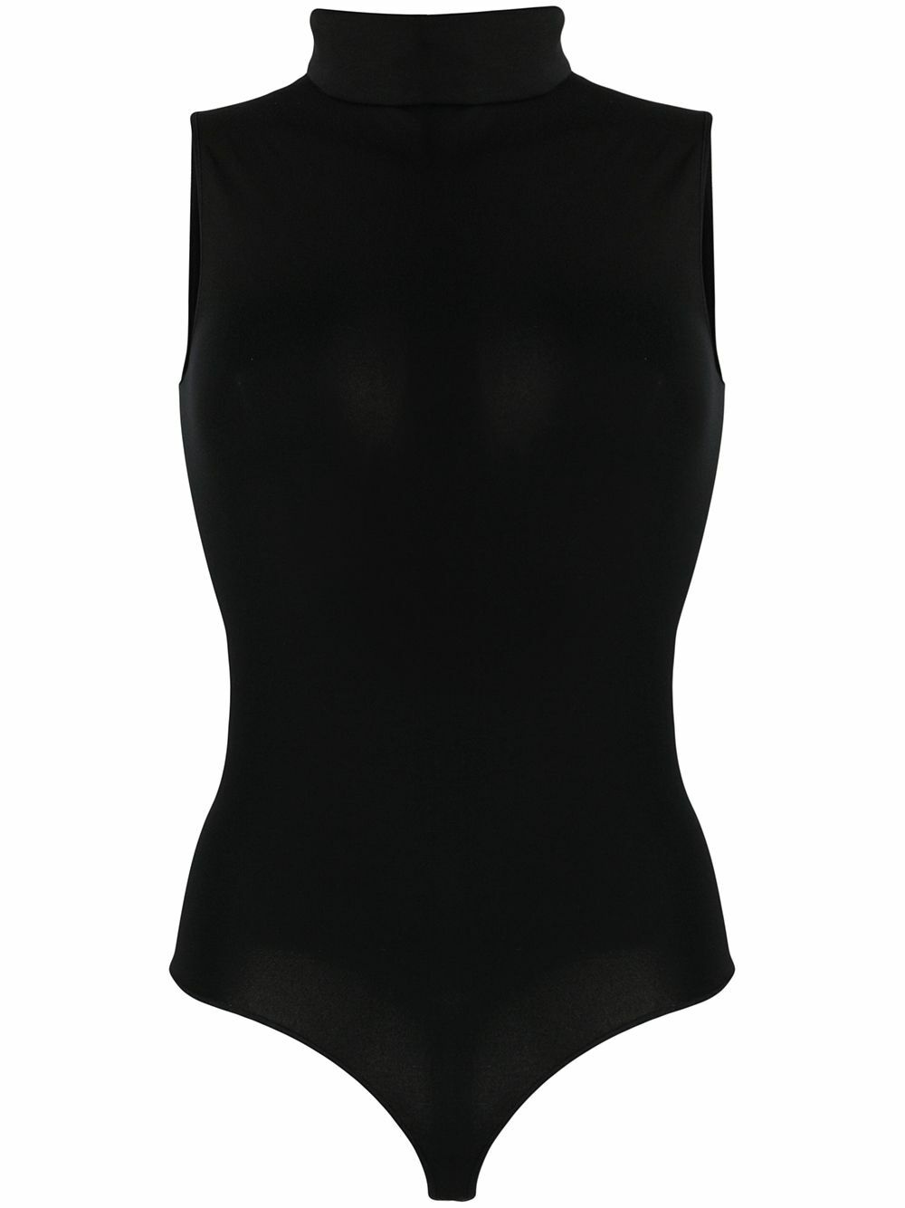 Buy Wolford Black Viscose Sleevless Rollneck String Bodysuit from Next USA