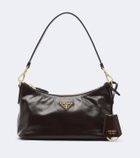 Prada Mini leather shoulder bag