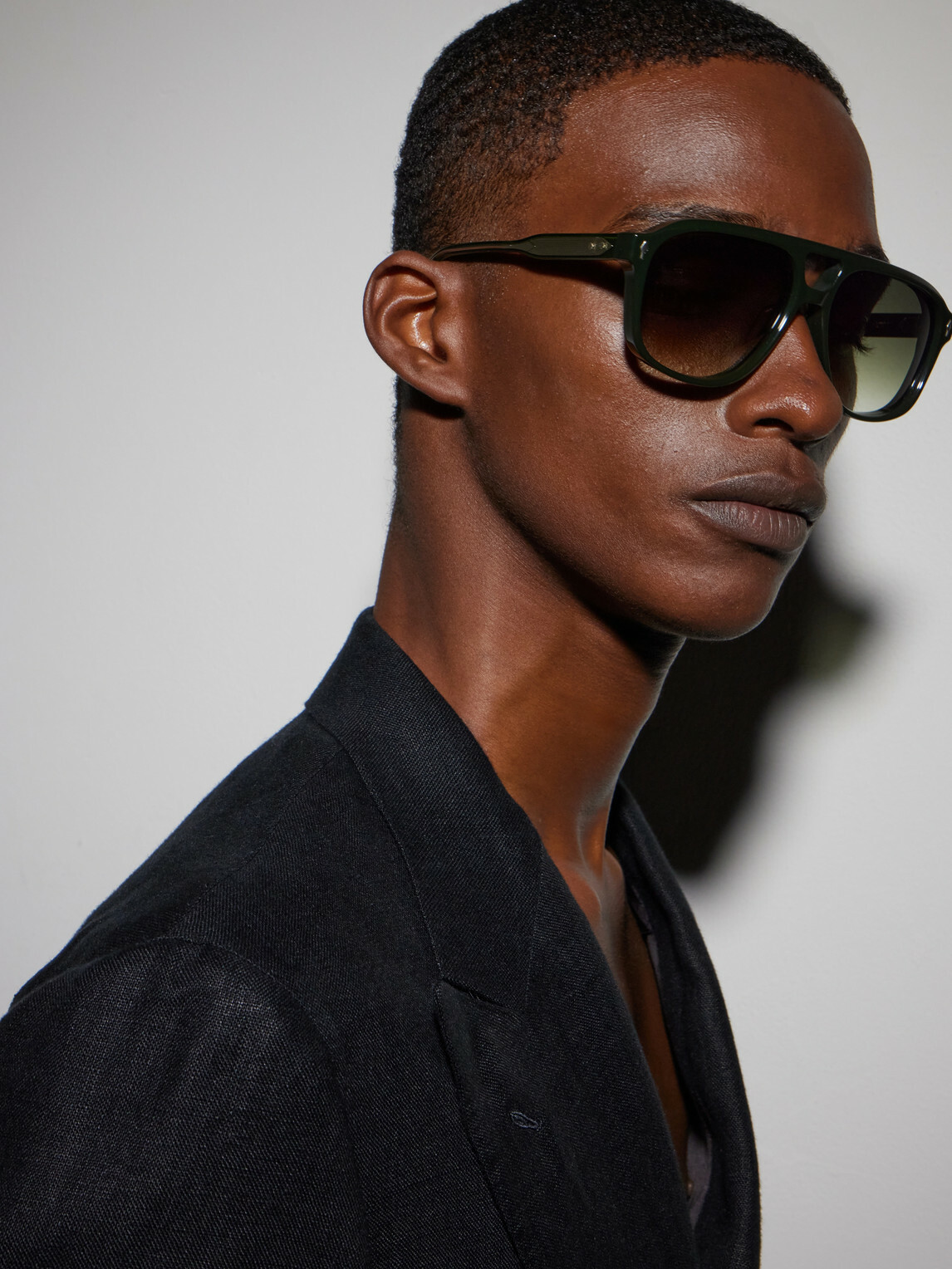 Jacques Marie Mage - Leonard Aviator-Style Acetate Sunglasses