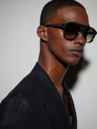 Jacques Marie Mage - Leonard Aviator-Style Acetate Sunglasses