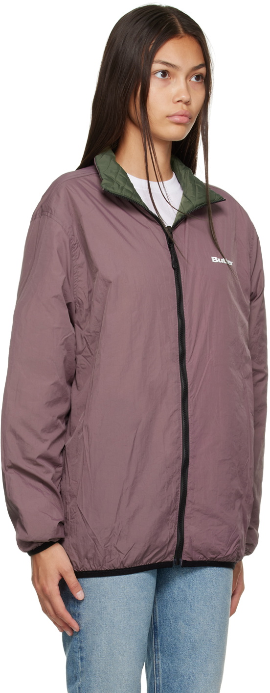 Butter Goods Green Reversible Quilted Jacket Butter Goods