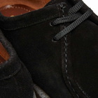Padmore & Barnes Men's P204 The Original in Black Suede