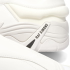 Raf Simons Men's Antei Oversized Leather Runner Sneakers in White