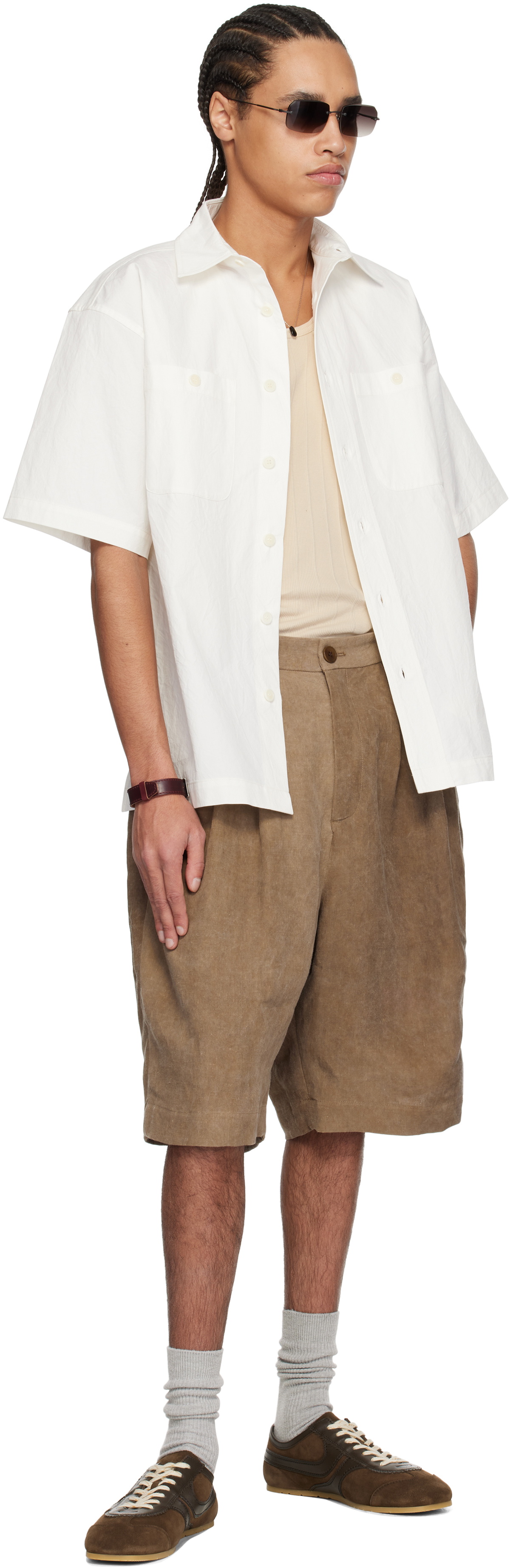 colbo Brown Dress Shorts