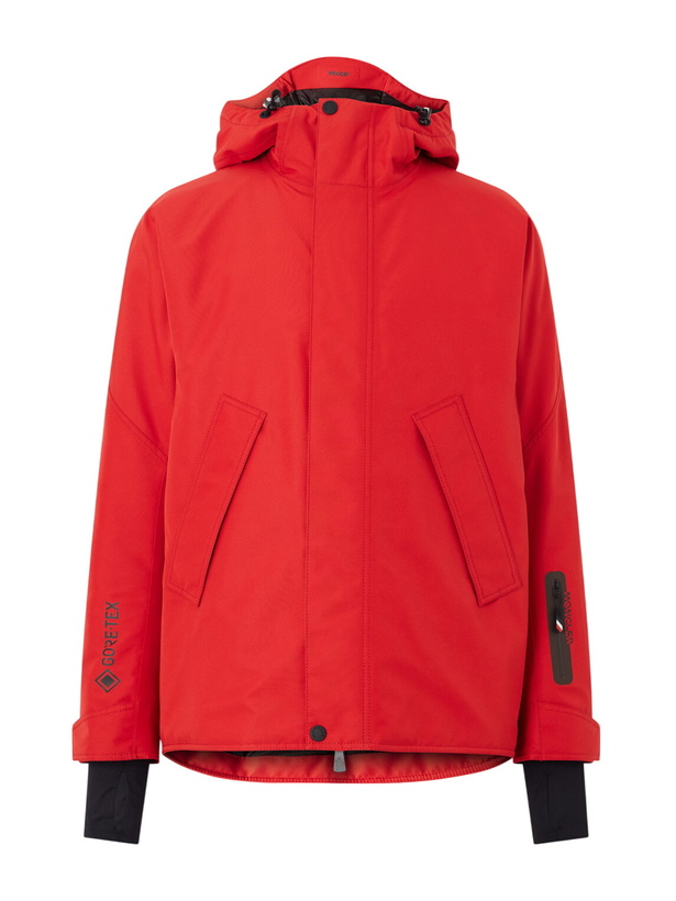 Photo: Moncler Grenoble - Lambir Canvas Ski Jacket - Red