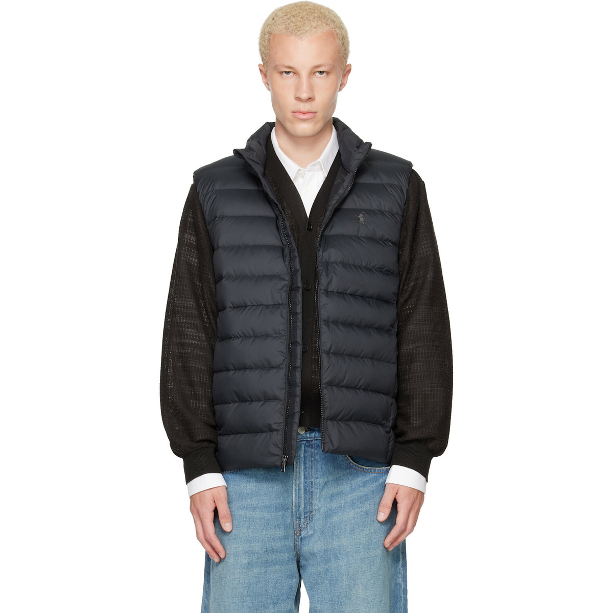 Polo Ralph Lauren Black Perpetual Insulated Down Vest