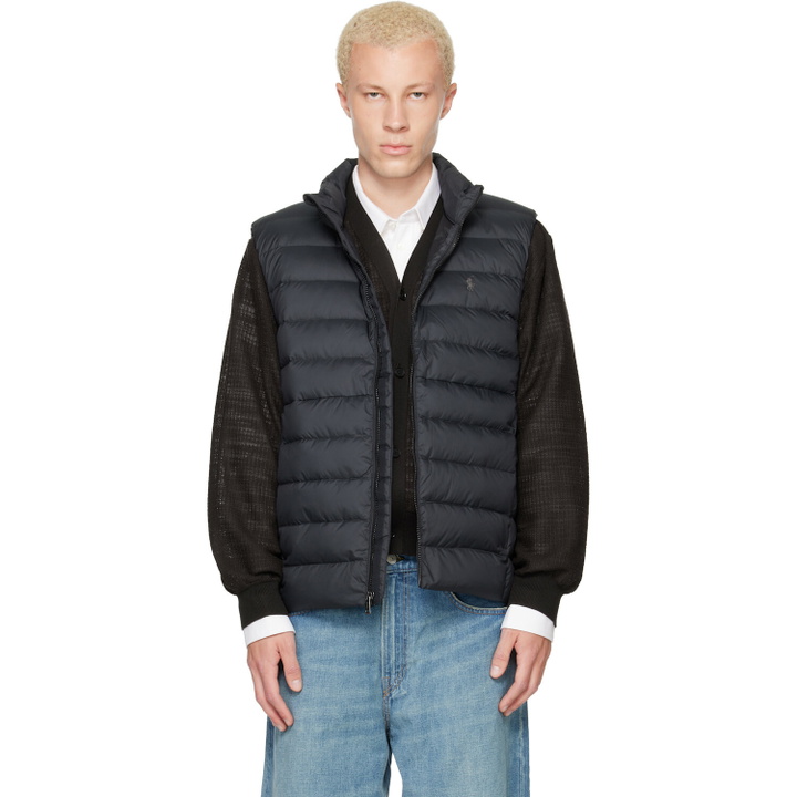 Photo: Polo Ralph Lauren Black Perpetual Insulated Down Vest