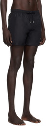 Balmain Black 'Balmain' Logo Swim Shorts