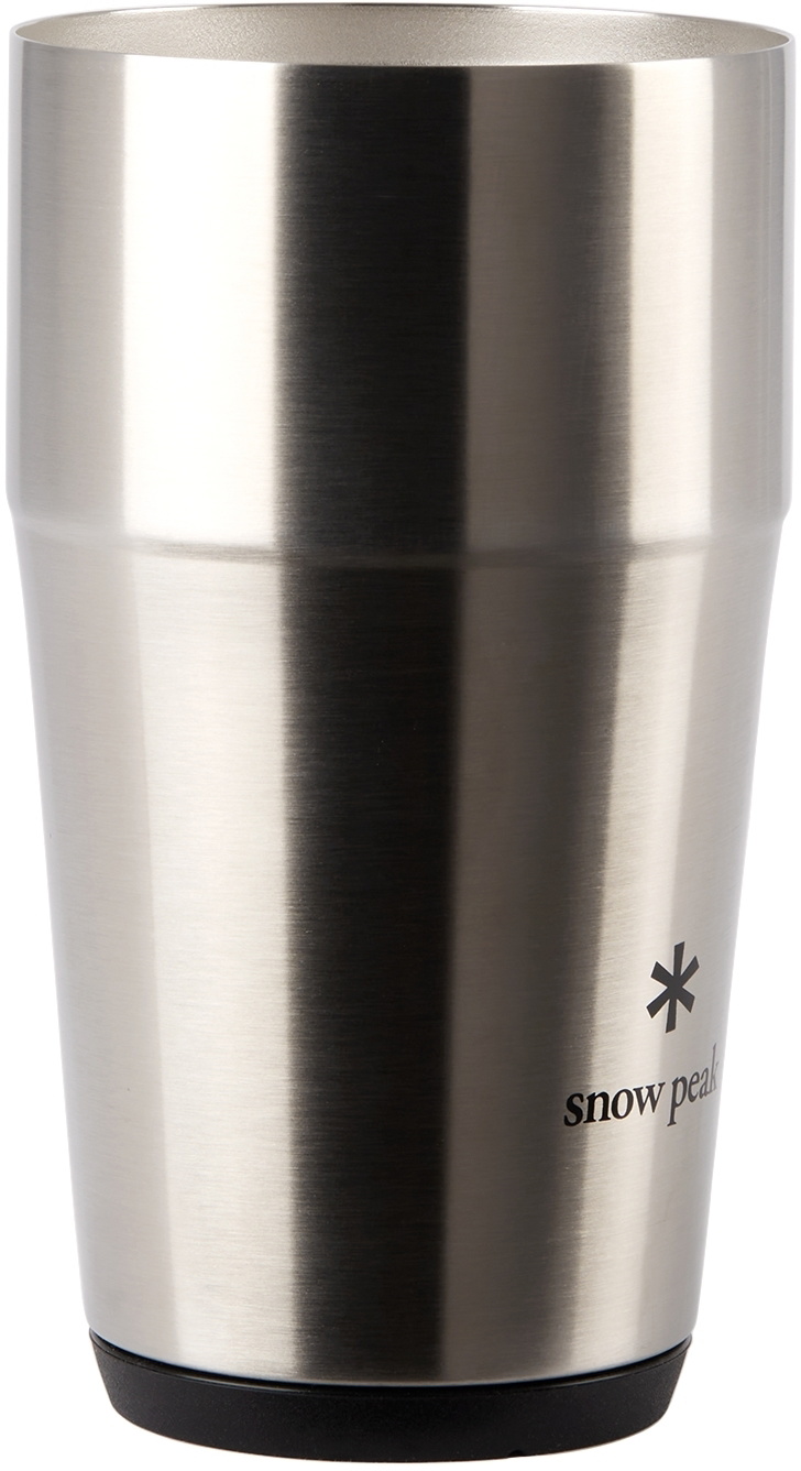 Snow Peak Silver Shimo Tumbler, 470 mL