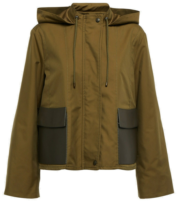 Photo: Loewe - Waterproof cotton-blend gabardine parka