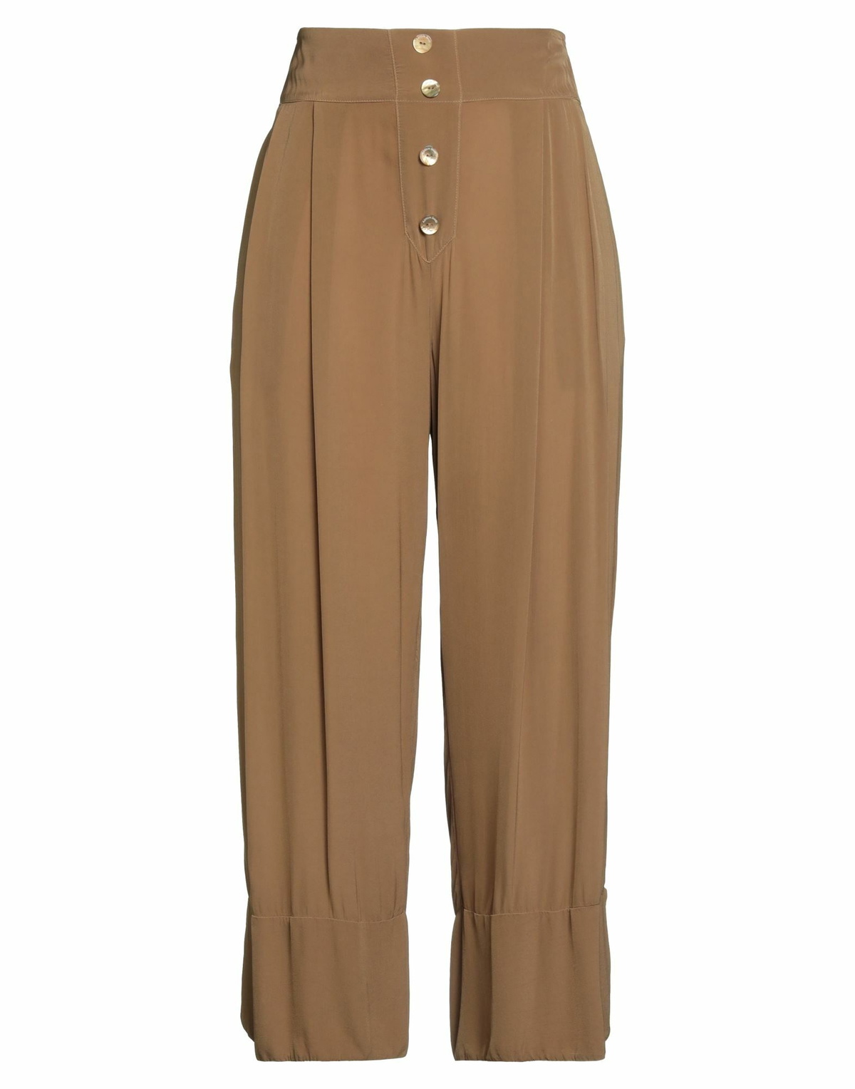 Alessia Santi Womens Pants Khaki