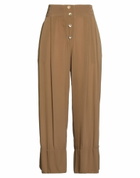 Alessia Santi Womens Pants Khaki