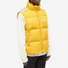 Moncler Men's Genius x Palm Angels Rodman Down Vest in Orange